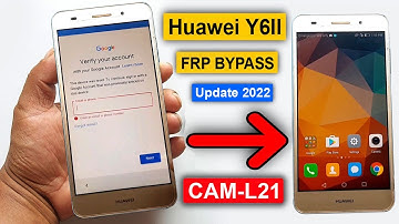 Huawei Y6II CAM-L21 FRP Bypass | Huawei CAM-L21 Y6-2 Google Account Unlock 2022 Update Without PC |