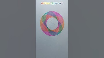 Create Stunning Patterns: A Fun Guide to Spirograph Art" #satisfying #handmade #diy #spirograph