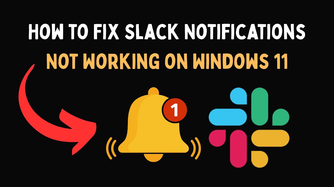 Slack notification preferences on Windows 11