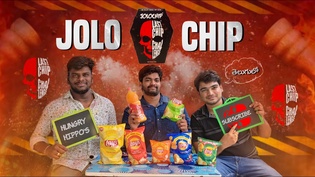 Hungry Hippo's Guess the Lays Challenge Blindfold JOLO CHIP