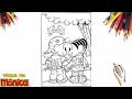 Como Desenhar Mônica e Cebolinha Apaixonados | Especial Dia dos Namorados | Turma da Mônica