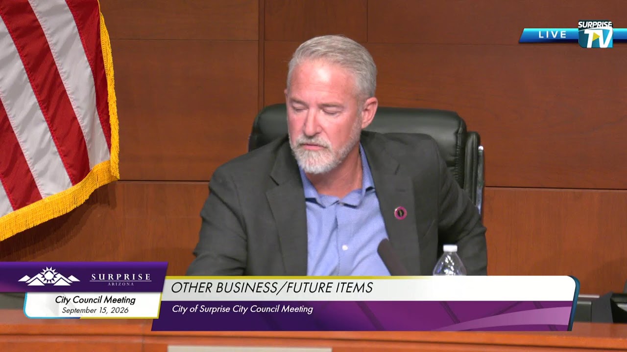 Regular City Council Meeting - 09/15/2026