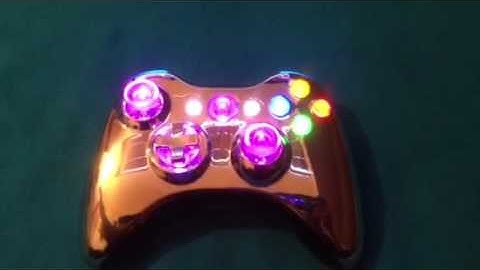 Custom new xcm light up Xbox 360 controller