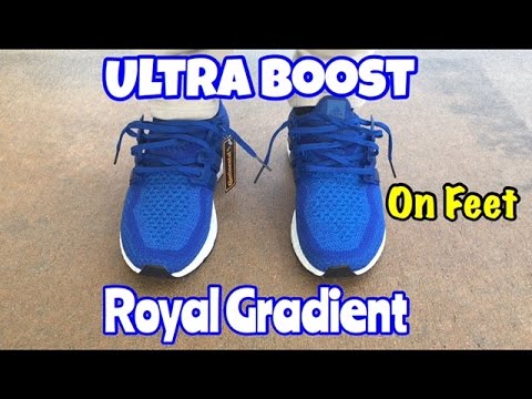 ultra boost blue gradient