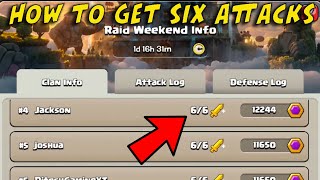 How to get an extra attack on Clan Capital on Clash of Clans - Get 6 attacks