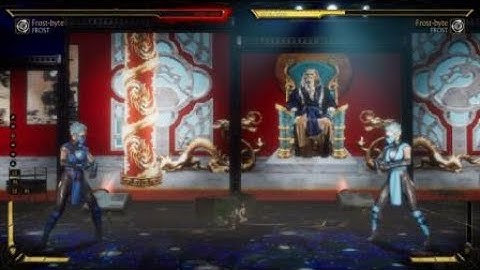 MK11 Frost-Byte 58% armor break FB midscreen combo