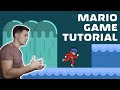 Mario game tutorial with javascript and html canvas