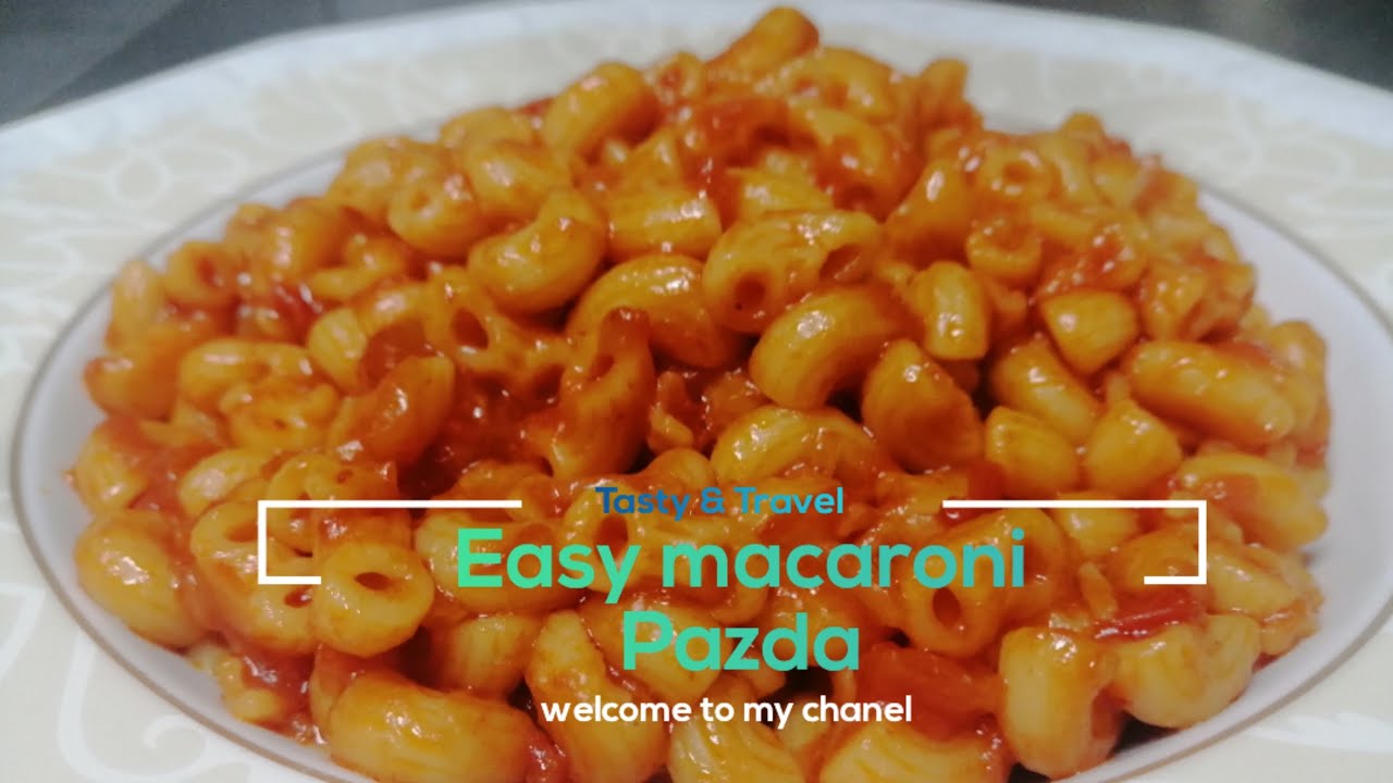 Easy Macaroni Pazda macaroni recipe വളരെ എളുപ്പത്തിൽ ഒരു മക്രോണി