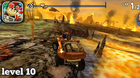 Beach Buggy Racing - Tropical Twist Level 10 Gameplay (Android / iOS) By Rs Charan 888