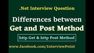Differences between Get and Post Method in Asp.Net || Http Get and Http Post Method in .NET