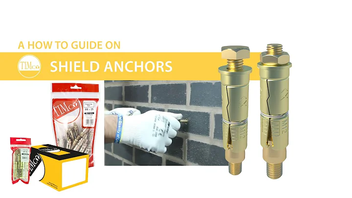 Shield Anchor - How To Tuesday - Heavy Duty Expansion Anchor