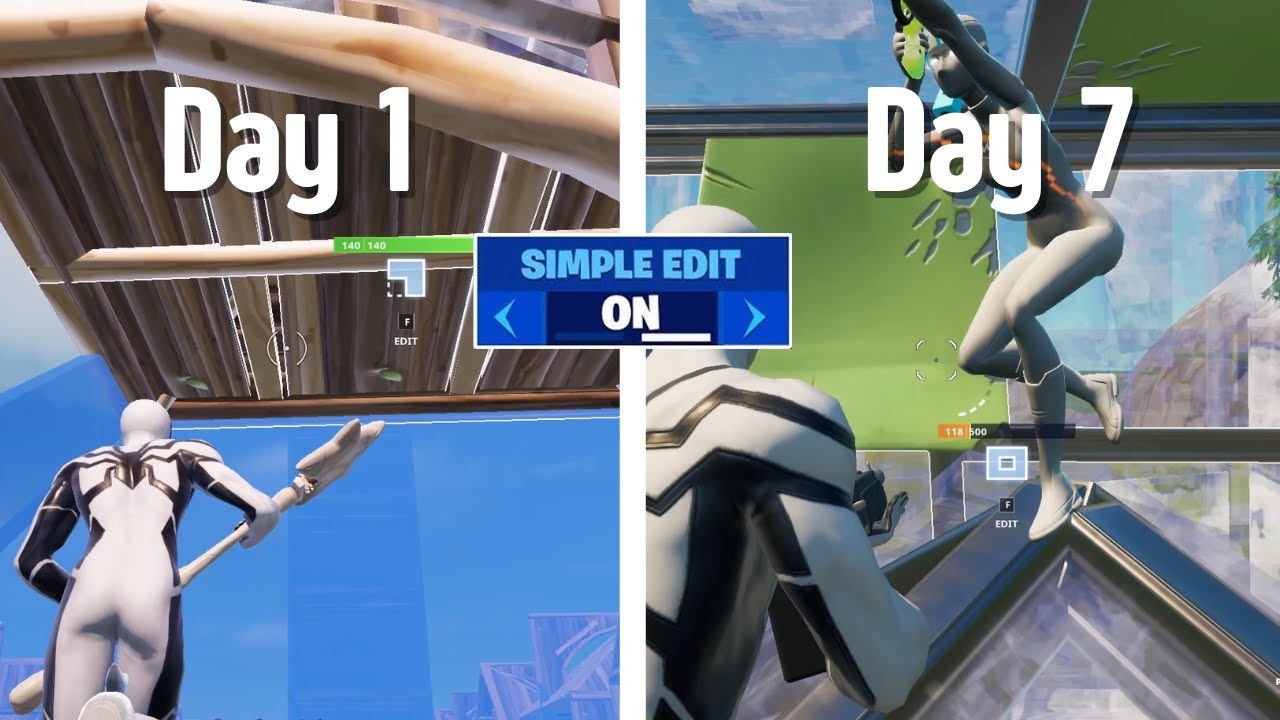 I Switched To Simple Edit For 1 Week In Fortnite