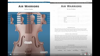 Air Warriors, by Erica Donahoe – Score & Sound