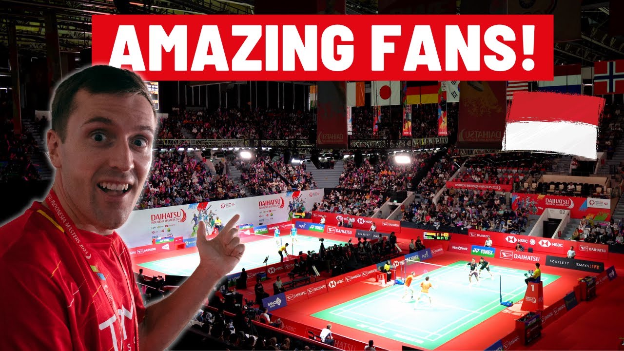Experiencing Istora Senayan For The First Time! - Indonesia Masters 2023 Vlog 🏸