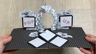 Flower Arch Pop Up Card | Wedding Card | Scrapbook Card Ideas