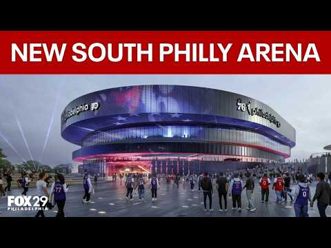 Sixers and Flyers unveil first renderings of new South Philadelphia arena