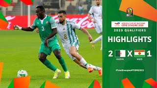 Algeria 🆚 Niger | Highlights - #TotalEnergiesAFCONQ2023 - MD3 Group F