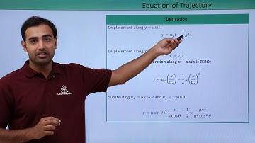Class 11th – Equation of Trajectory of Projectile | Motion in a Plane | Tutorials Point