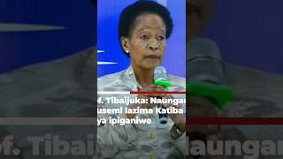 Prof.tibaijuka Naungana Na Usemi Lazima Katiba Mpya Ipiganiwe