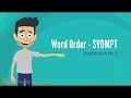 English with Mr. S - Word Order SVOMPT