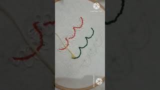 free pattern border line embroidery design||shortstutorial