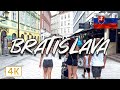 One afternoon in Bratislava, SLOVAKIA 🇸🇰 I Walking tour I 4K/60fps