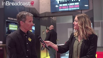 Edgeware CEO Karl Thedéen at NAB Show 2018 - InBroadcast