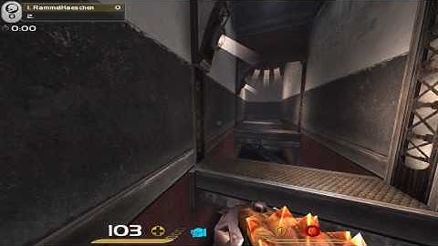 Quakelive training center jump practice  backward