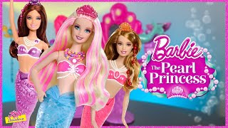 Barbie The Pearl Princess Dolls Hair Salon Playset Jon In The Dreamhouse Unbox & Review
