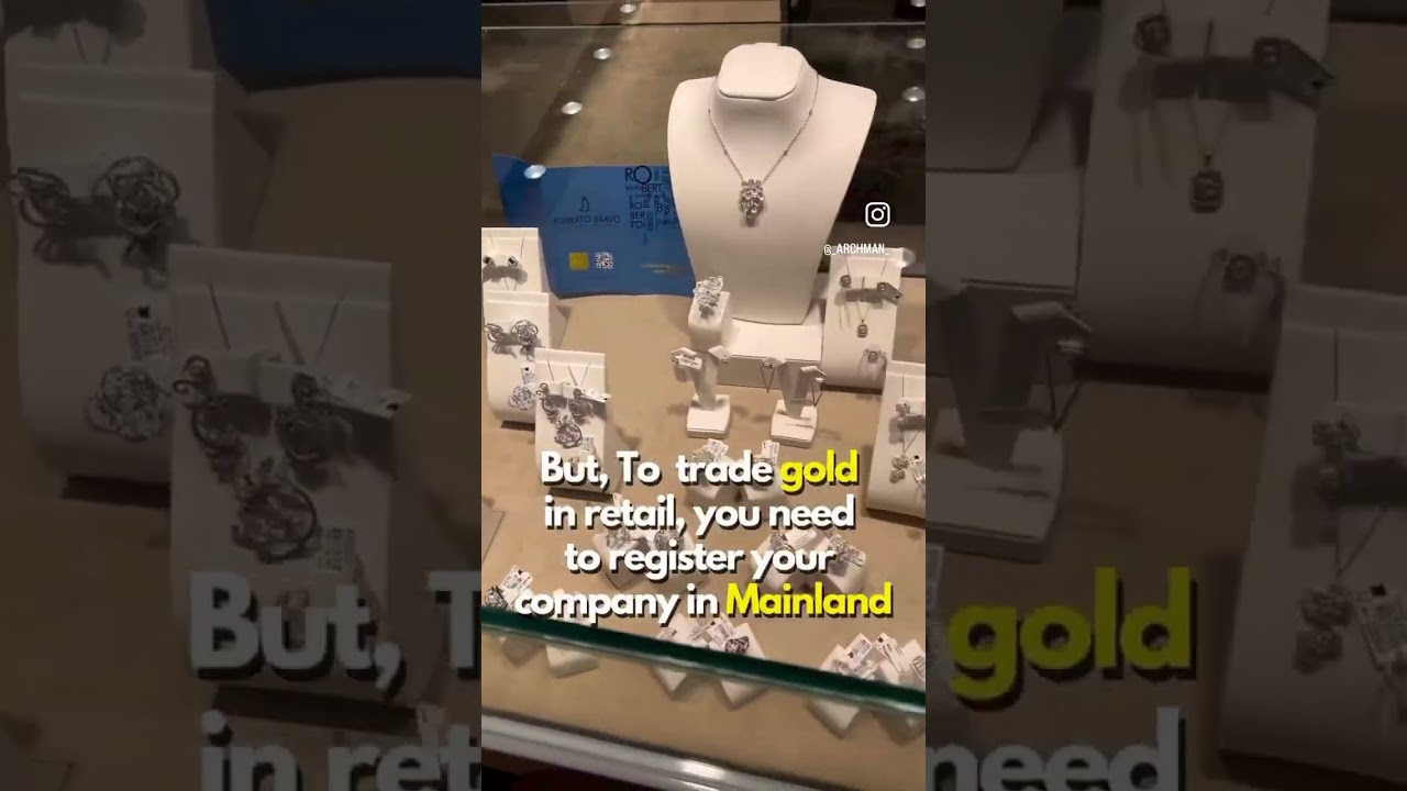 Worlds largest gold market in Dubai! Get your jewlery trade license in UAE today!