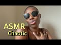 ASMR| Chaotic Lens Tapping with Plenty Mouth Sounds, Keyboard Tapping + ✨
