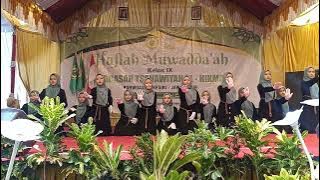 Tari Saman Dance Islami cover by Siswi MTs Al-Hikmah Purwoasri Kediri