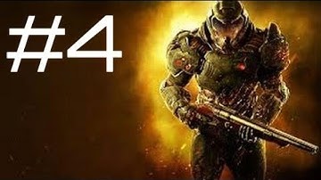 DOOM Gameplay Walkthrough : Part #4 Argent Facility-Beginning Of The End PS4 1080p 60fps