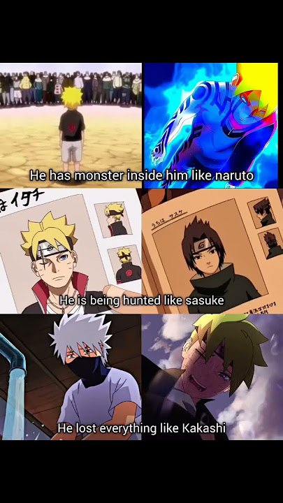 BORUTO'S SIMILARITY TO THE LEGEND SHINOBI 👿😔
