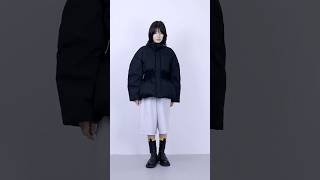 dolman down｜S｜Black｜coat｜någonstans official online store