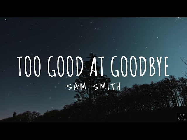 Sam Smith - Too Good At Goodbyes (Lyrics) 1 Hour class=