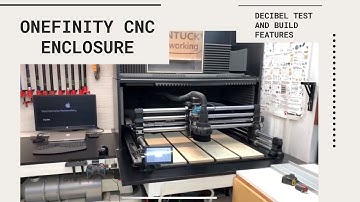 Onefinity CNC Enclosure - Decibel Test and Build Features