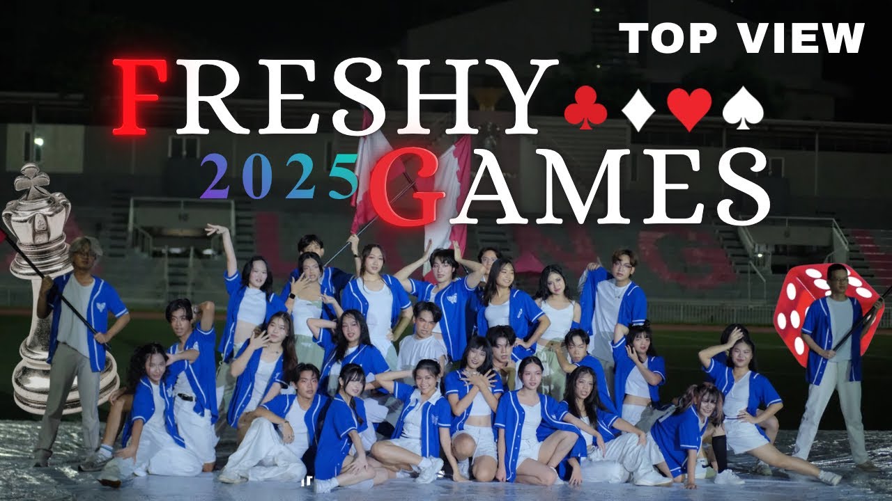 [StepOut] CU Freshy Games 2025 (top view) | Dance Performance by @stepout_intania