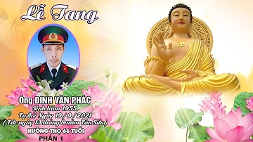 Lễ Tang Ông Đinh Văn Phác (p1)
