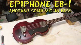 Epiphone EB 1 - Why Mudbuckers Suck! - YouTube