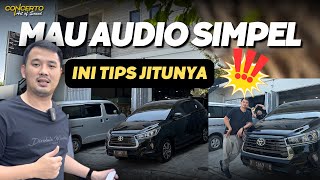 Tips pasang Audio Mobil yang simpel #simpel #audiomobilsurabaya #caraudio #tips