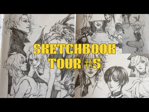 First Sketchbook tour in Four years! [Sketchbook tour 5]