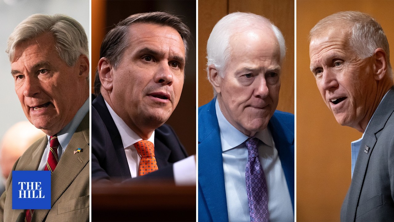 GOP Sens. Tillis, Cornyn on why they now back Blanche for AG; Dem Sen. Whitehouse on opposition GOP Sens. Tillis, Cornyn on why they now back Blanche for AG; Dem Sen. Whitehouse on opposition