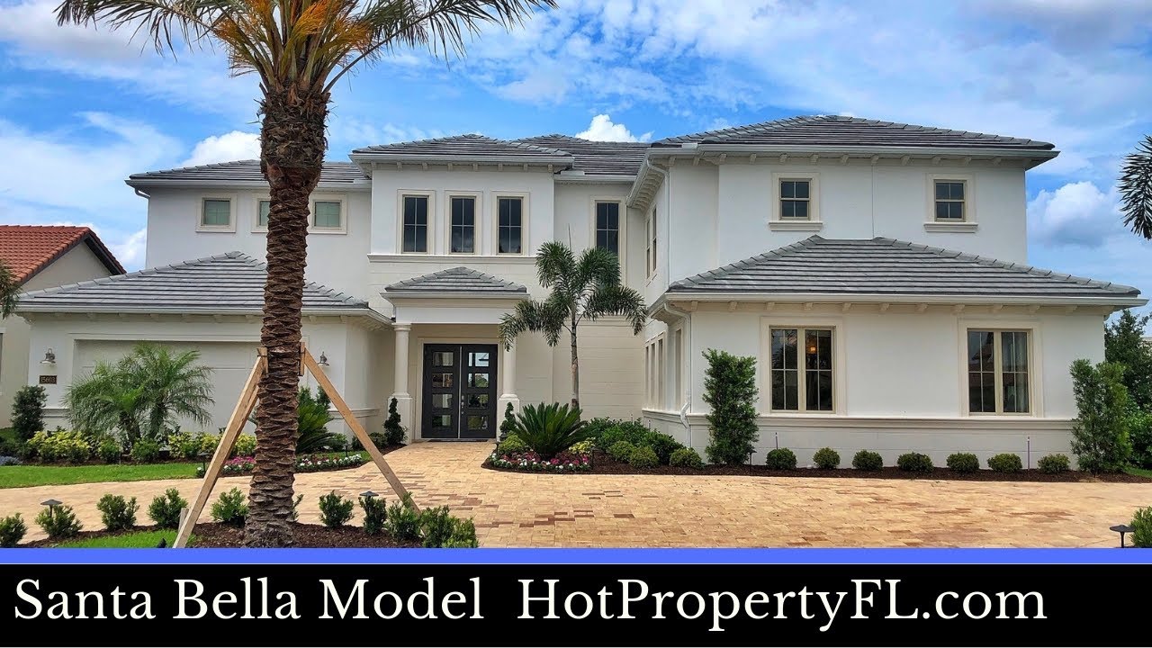 New Model Home Winter Garden Fl Toll Brothers Santa Bella