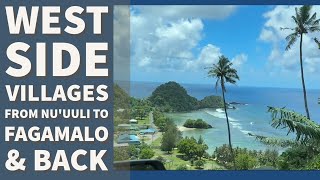 Sunday Drive Nu'uuli to Fagamalo & Back - American Samoa West Side