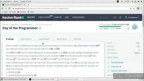 Day of the Programmer Hacker Rank Solution in C Programming Language