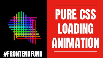 Pure CSS Grid Loading Animation - web development