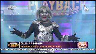 Con esta presentación 'Robotín' se coronó en Los Reyes del Playback