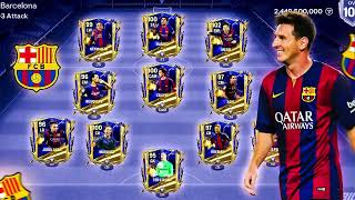 Barcelona   All Time Best Squad Builder! Messi Neymar Suarez!!