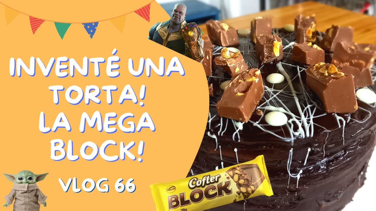 Torta Block INVENTÉ UNA TORTA! LA MEGA BLOCK!🍰/ VLOG 66 ️ - YouTube
